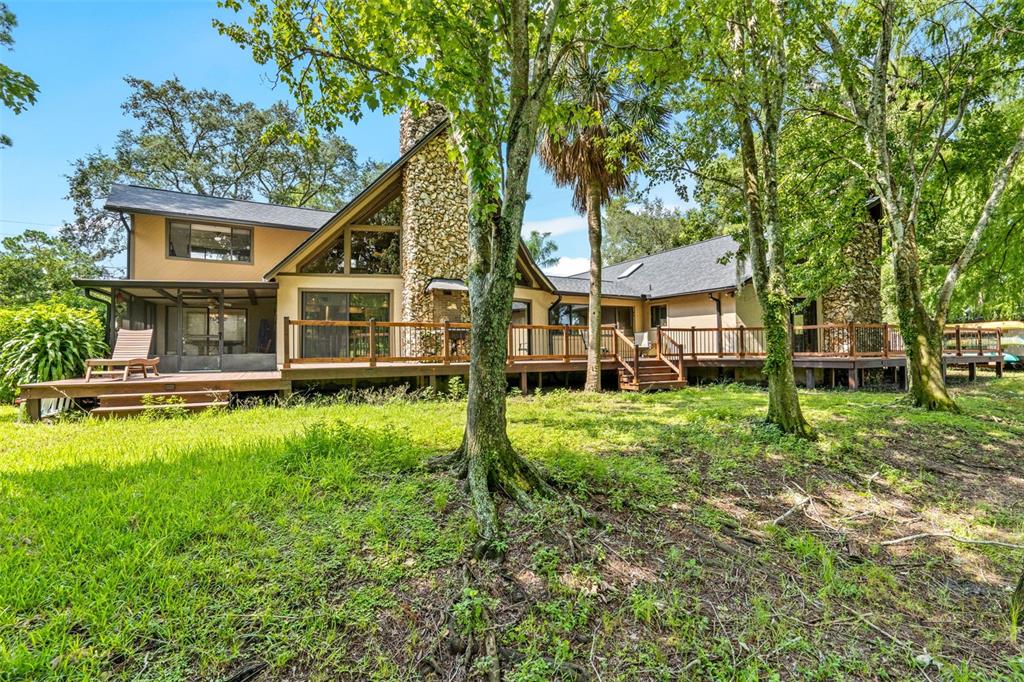444 Lake Road Lake Mary, FL 32746 - Photo 19 of 63 Large deck overlooking the lake