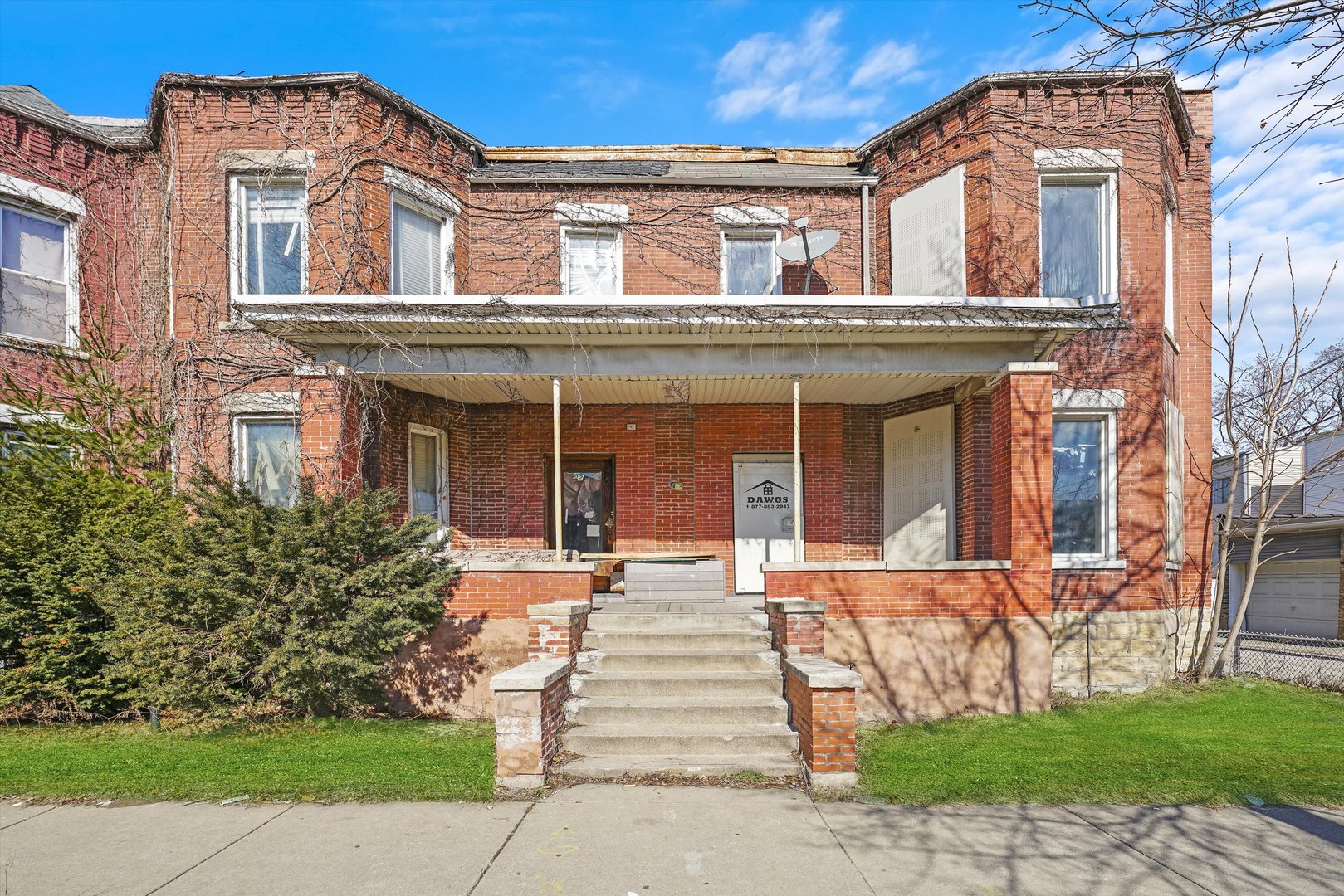front view of a house