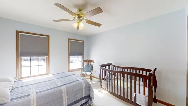 a room with furniture and a flat screen tv