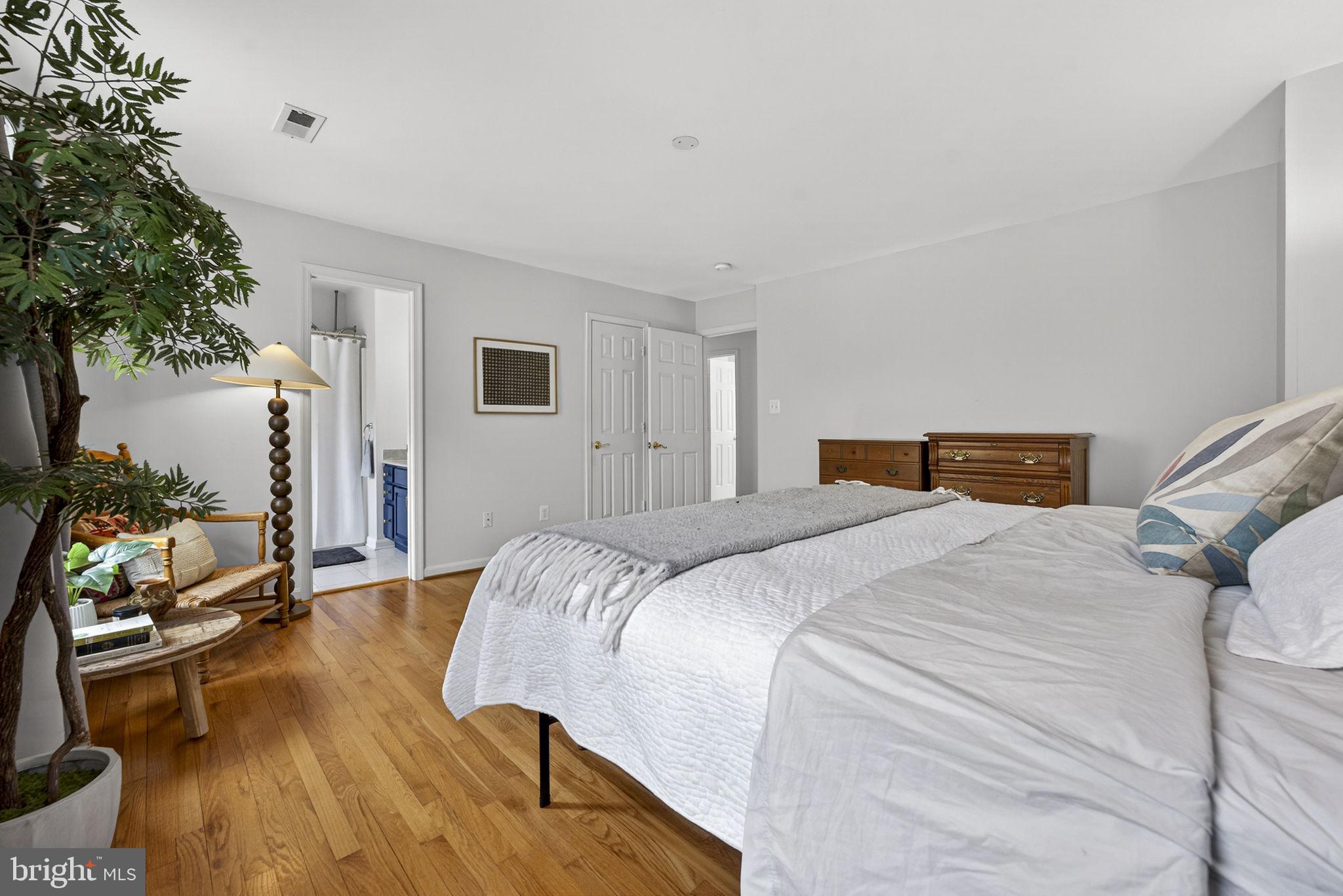 10507 Cliff Mills Road Marshall, VA 20115 - Photo 37 of 56 a bedroom with a bed and a flat screen tv