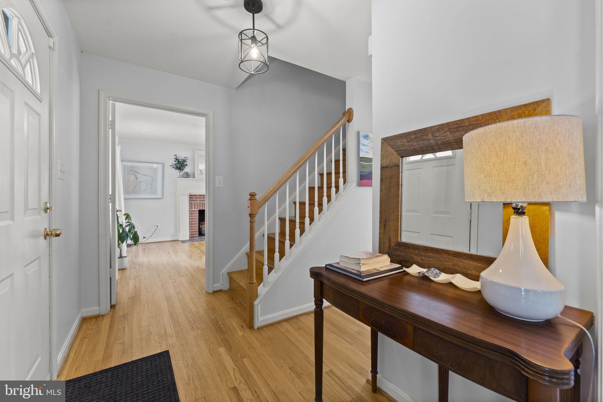 10507 Cliff Mills Road Marshall, VA 20115 - Photo 6 of 56 a view of a livingroom with furniture and stairs