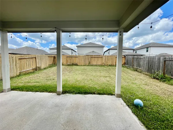 a view of a porch