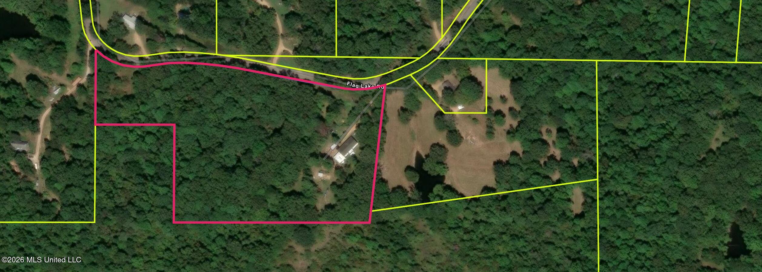 1355 Flag Lake Road Sarah, MS 38665 - Photo 2 of 2 Regrid property line