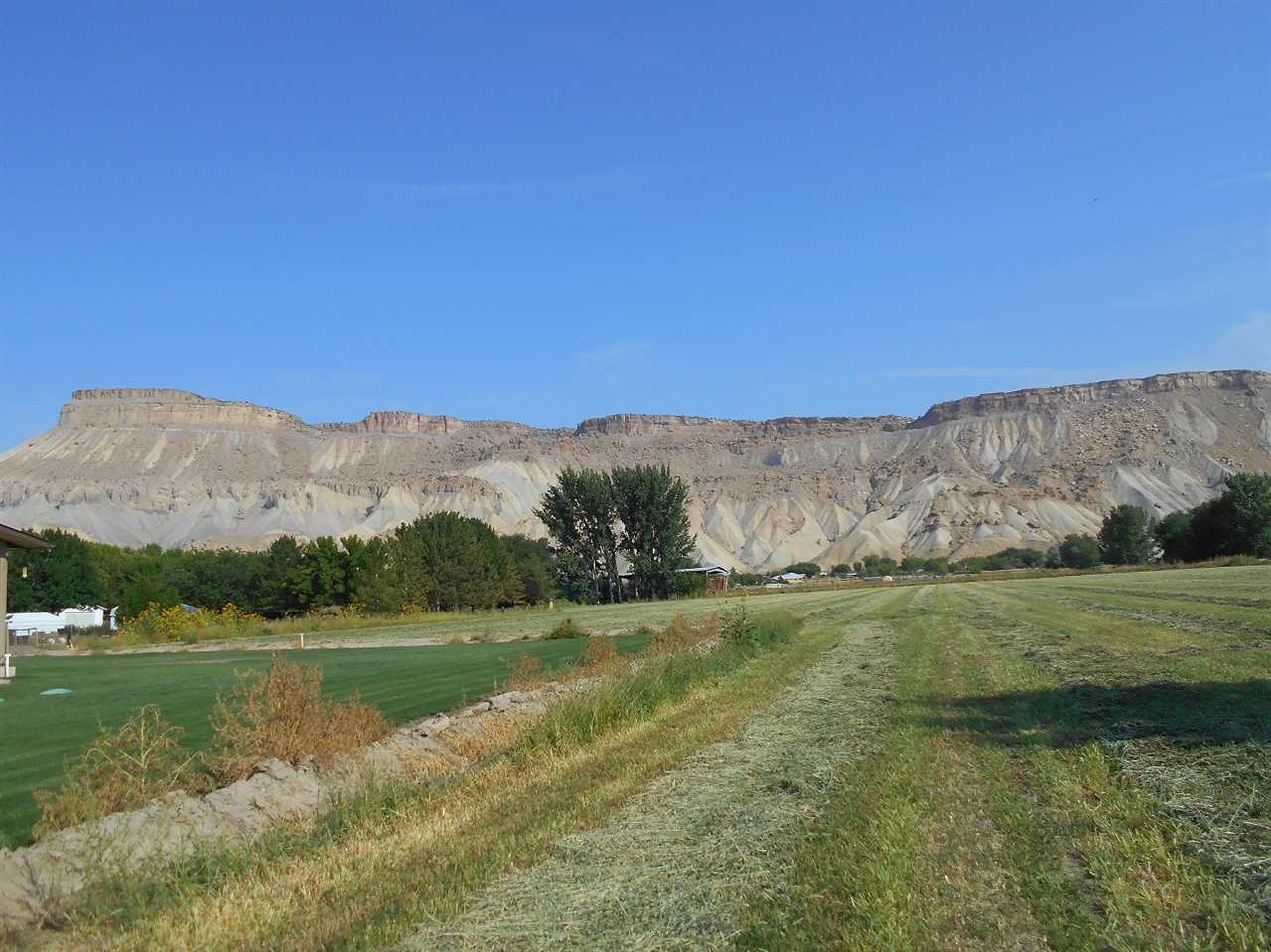 3594 G Road Palisade, CO 81526 - Photo 3 of 13 a view of a lake with a mountain in the background