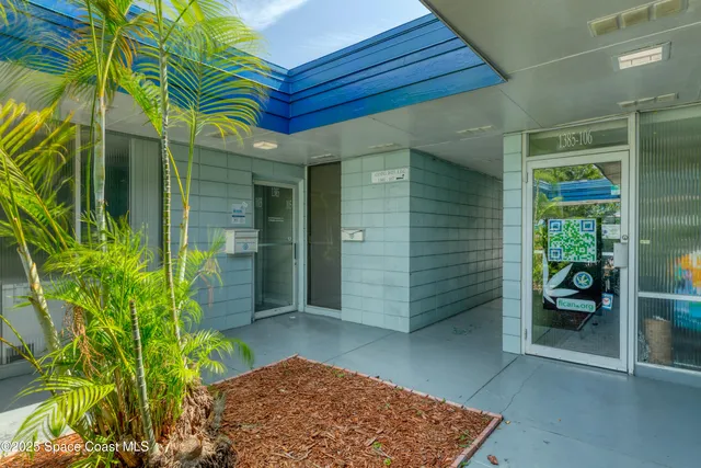 a view of a entryway door of the house