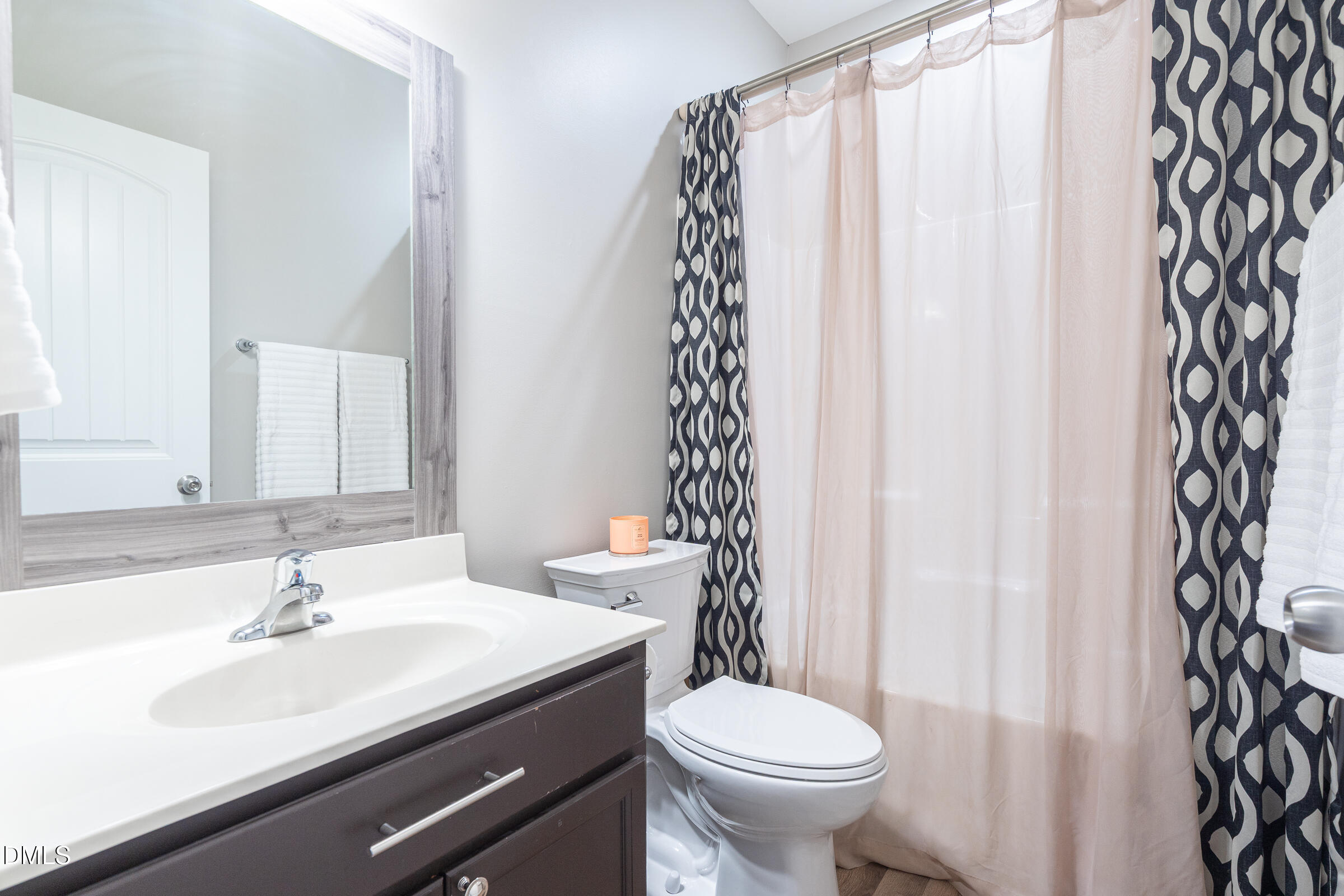 2756 Shepherd Valley Street Raleigh, NC 27610 - Photo 4 of 30 a bathroom with a sink and a toilet