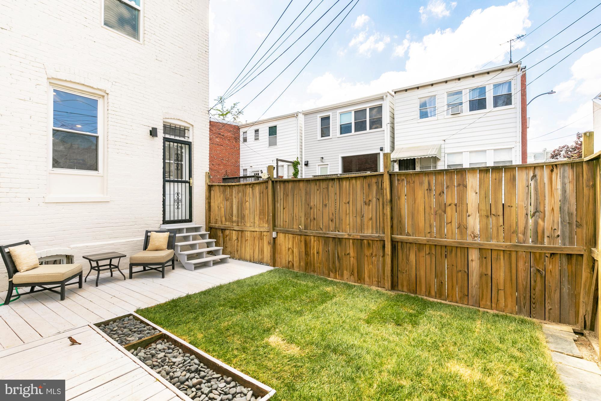 151 Thomas Street Northwest Washington, DC 20001 - Photo 35 of 40 a view of a terrace with chairs