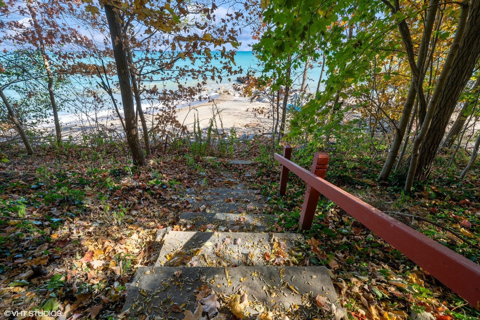 111 North Mayflower Road Lake Forest, IL 60045 - Photo 28 of 28 a view of a forest with trees in a background