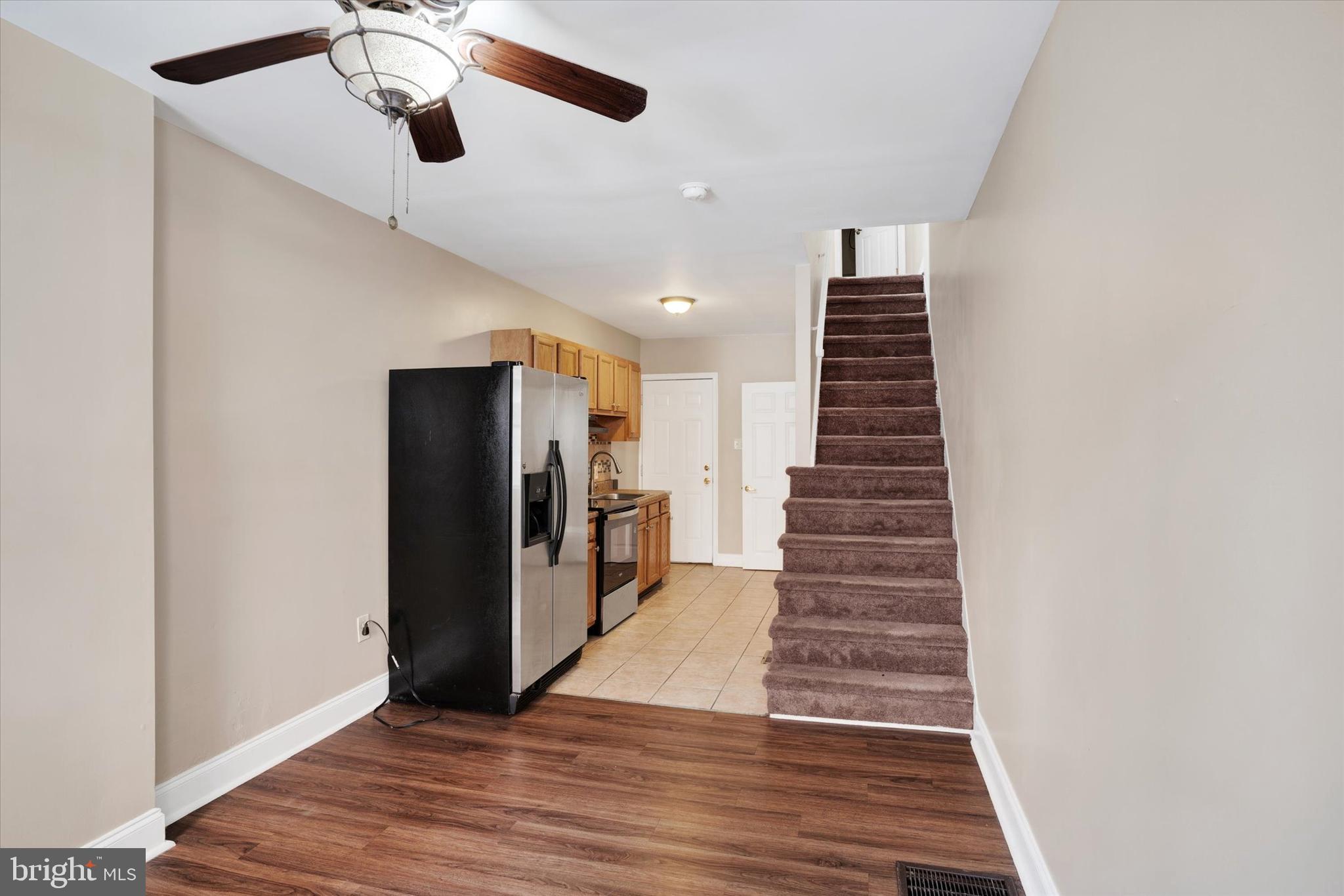 2010 East Boston Street Philadelphia, PA 19125 - Photo 6 of 25 a view of entryway and hall with wooden floor
