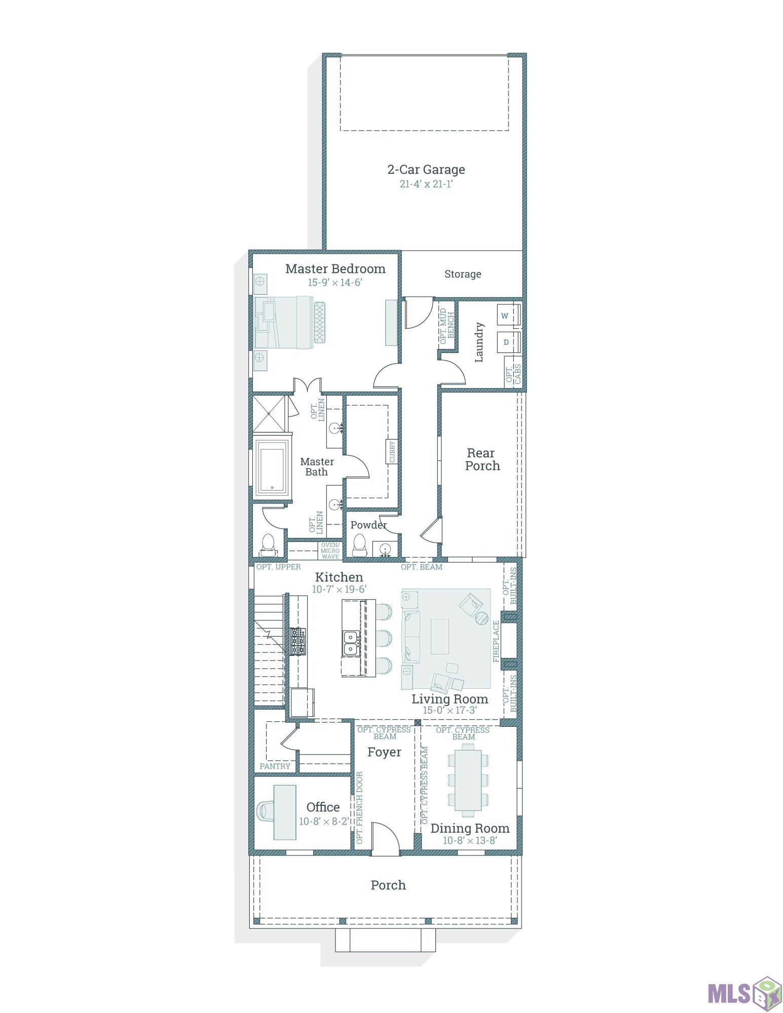 2746 Morning Mist Drive Baton Rouge, LA 70810 - Photo 2 of 30 Chloe - First Floor