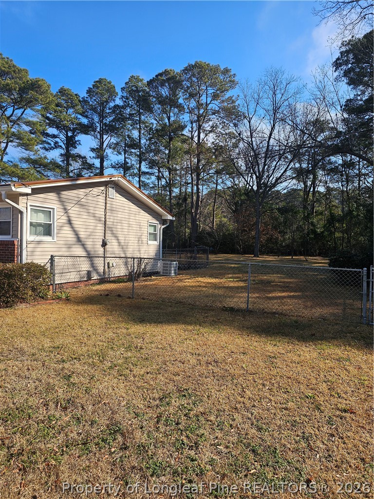 2133 Al Ray Road Fayetteville, NC 28312 - Photo 3 of 6 a view of a small yard
