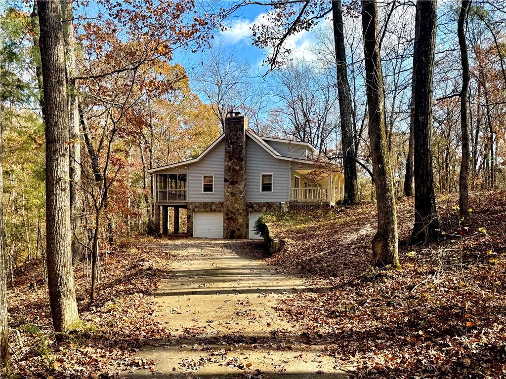 1012 King Mill Road McDonough, GA 30252 - Photo 38 of 64 a view of a house with a yard covered in snow