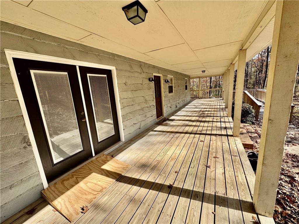 1012 King Mill Road McDonough, GA 30252 - Photo 40 of 64 a view of balcony with wooden floor