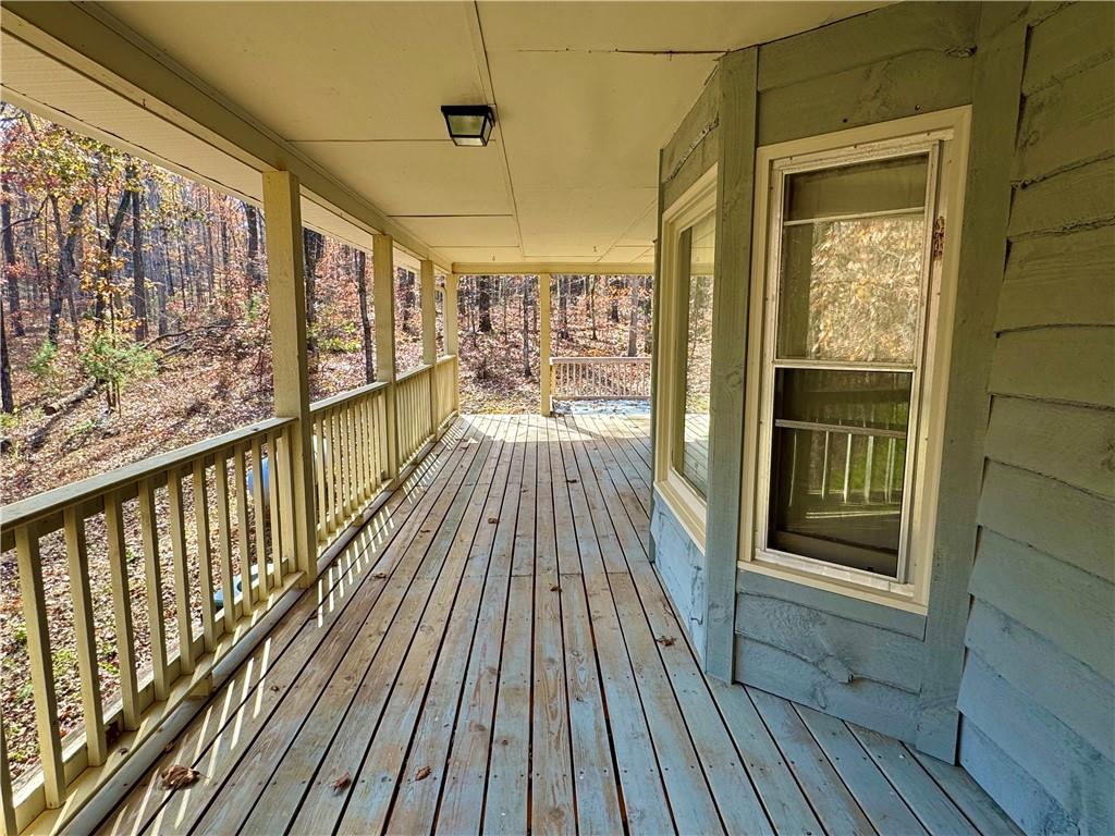 1012 King Mill Road McDonough, GA 30252 - Photo 43 of 64 a view of a balcony with wooden floor