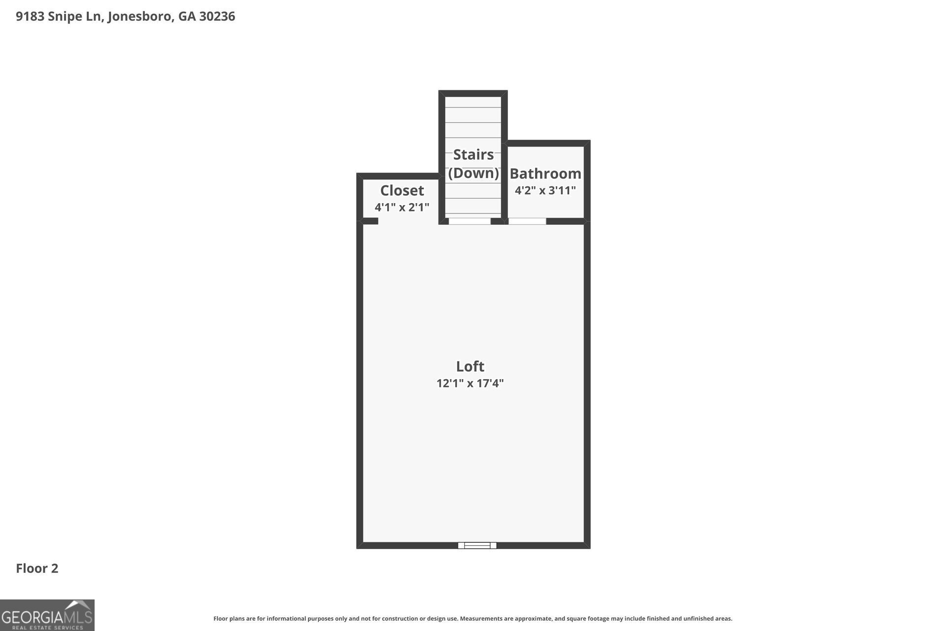9183 Snipe Lane Jonesboro, GA 30236 - Photo 3 of 22 a picture of a floor plan