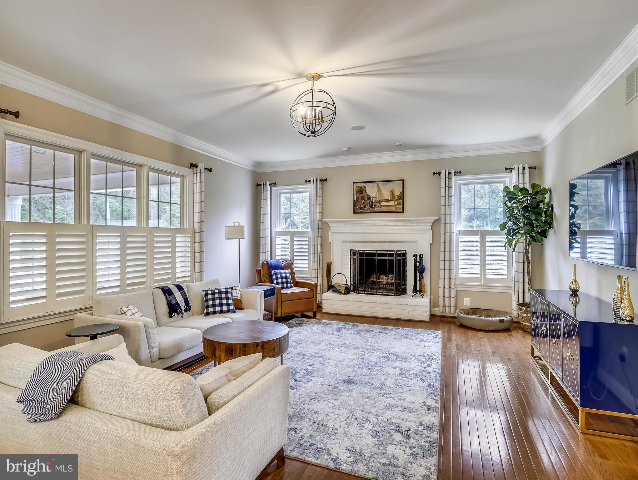 503 Broad Stream Lane Riva, MD 21140 - Photo 33 of 79 Family Room with Wood Burning Fireplace