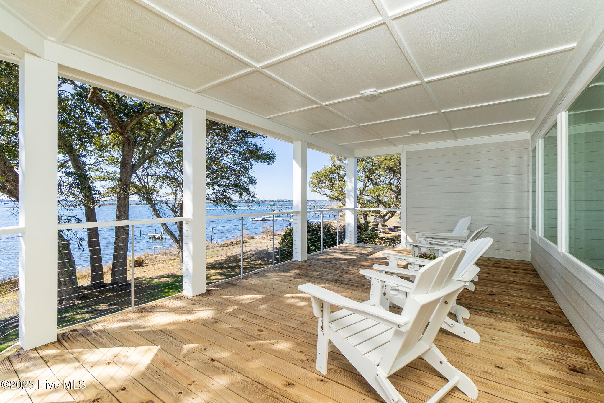 107 Live Oak Road Newport, NC 28570 - Photo 39 of 68 Second floor primary suite covered porch