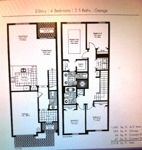 5029 Ashley River Road West Palm Beach, FL 33417 - Photo 2 of 2 ONYX FLOORPLAN.JPG