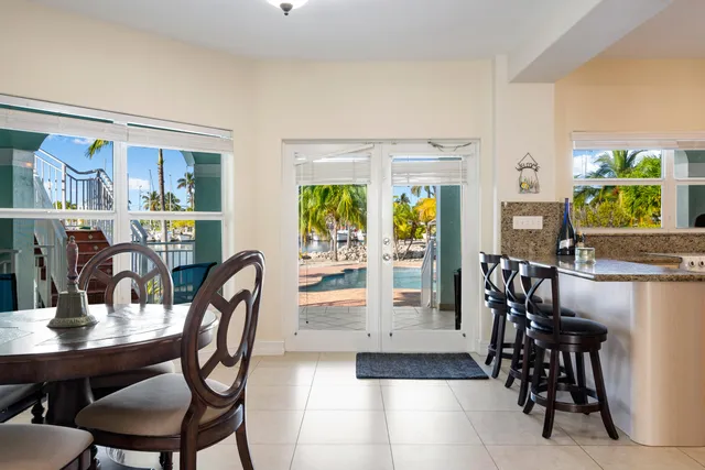 a view of a building with a street