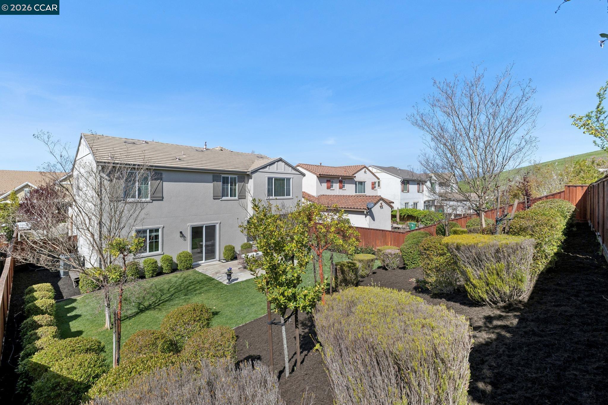 6183 Kearny Way San Ramon, CA 94582 - Photo 54 of 59 a view of a house with a yard