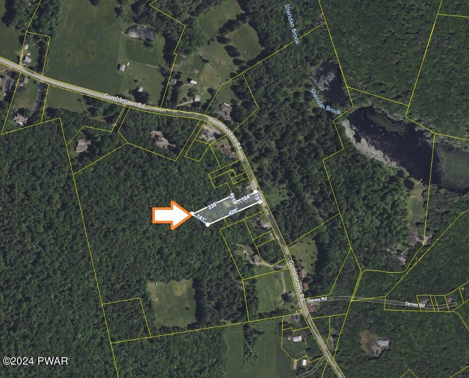 286 Gumbletown Road Paupack, PA 18451 - Photo 11 of 12 Aerial 2