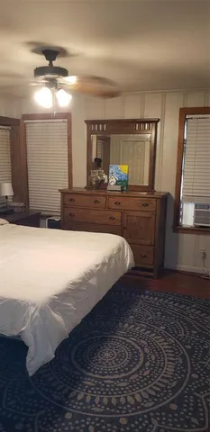 a bed room with a bed