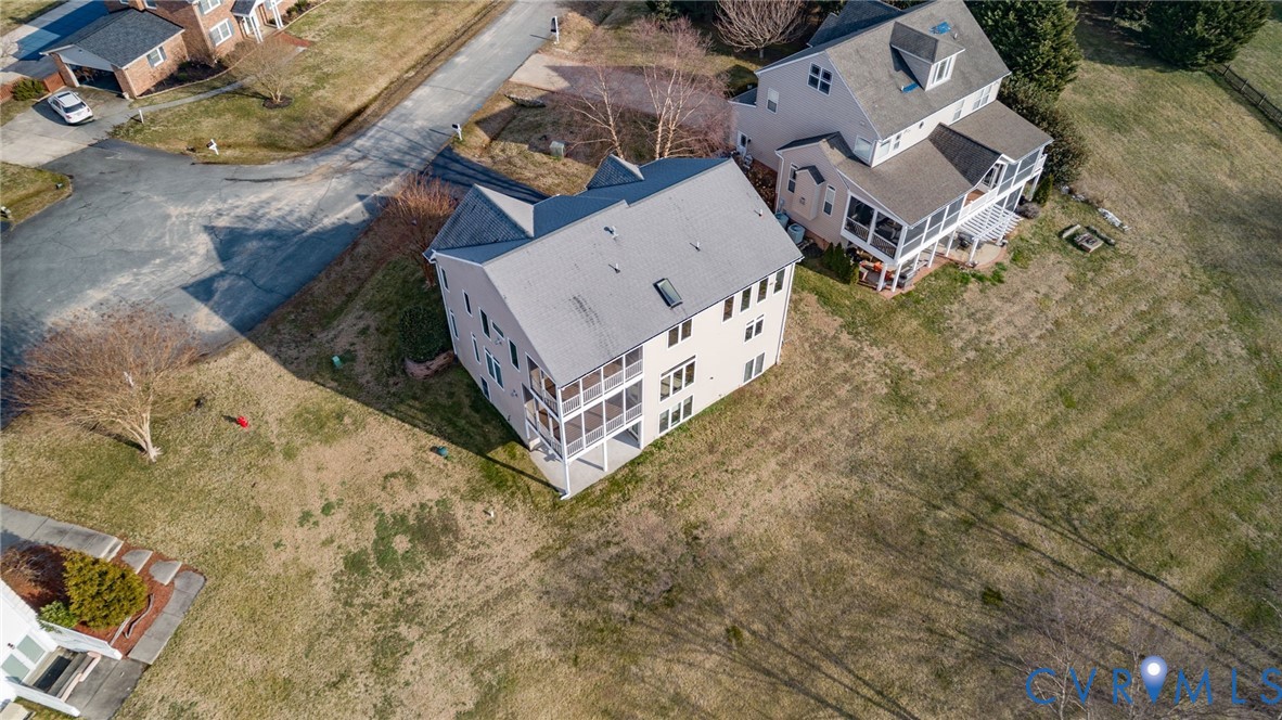 175 Shellfield Lane Colonial Beach, VA 22443 - Photo 13 of 100 an aerial view of a house with a yard