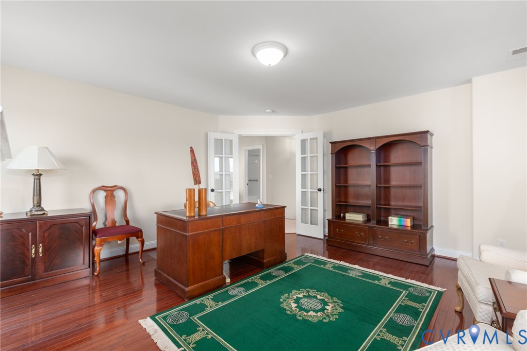 175 Shellfield Lane Colonial Beach, VA 22443 - Photo 38 of 100 Game room featuring dark wood-style floors and fre