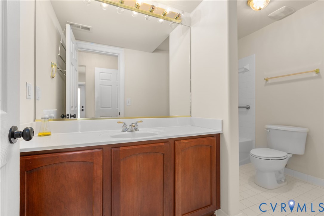 175 Shellfield Lane Colonial Beach, VA 22443 - Photo 67 of 100 a bathroom with a sink and a mirror
