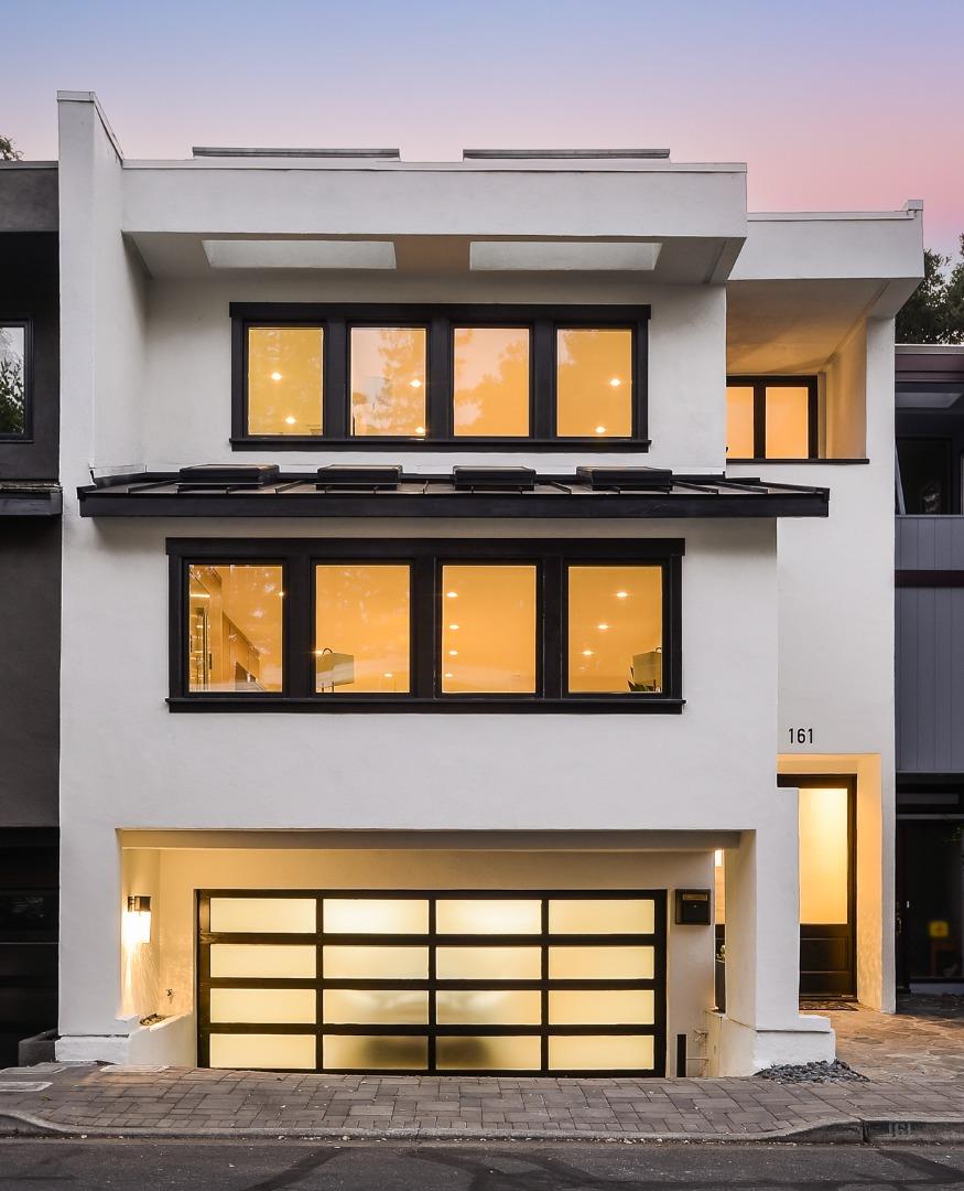 161 Stone Pine Lane Menlo Park, CA 94025 - Photo 2 of 26 a living room with a bed and a window