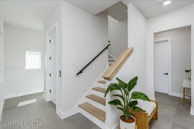 a view of a city with an ocean view