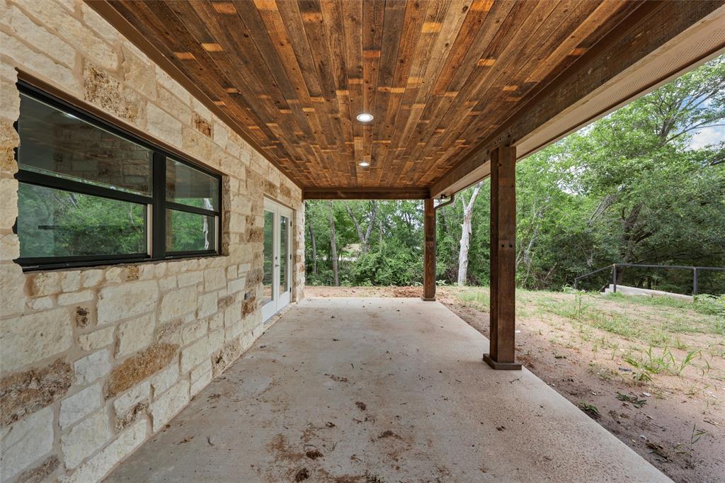 1698 Rogers Hill Road Waco, TX 76705 - Photo 32 of 40 View of patio / terrace with french doors