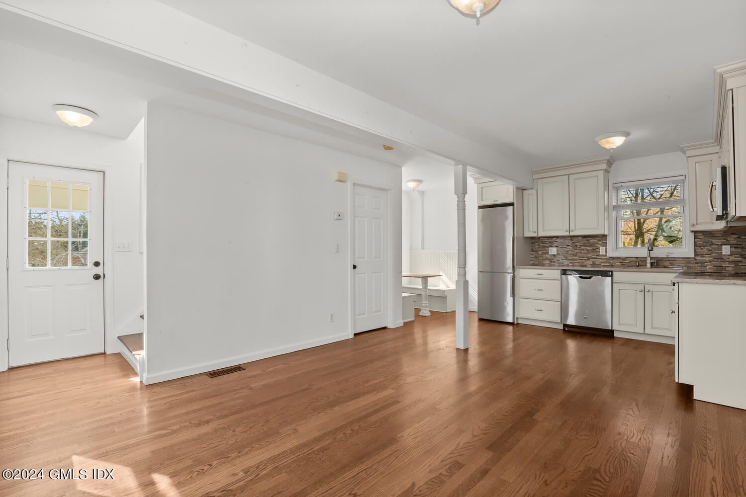 71 Old Field Point Road Greenwich, CT 06830 - Photo 5 of 23 a view of kitchen with wooden floor