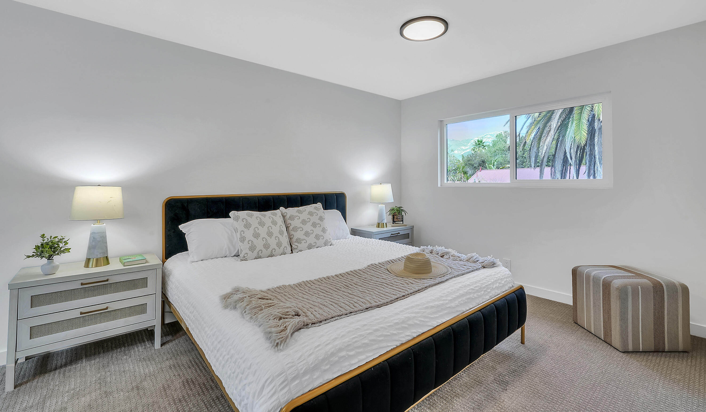 1708 Castillo Street Santa Barbara, CA 93101 - Photo 17 of 19 a bedroom with bed and window