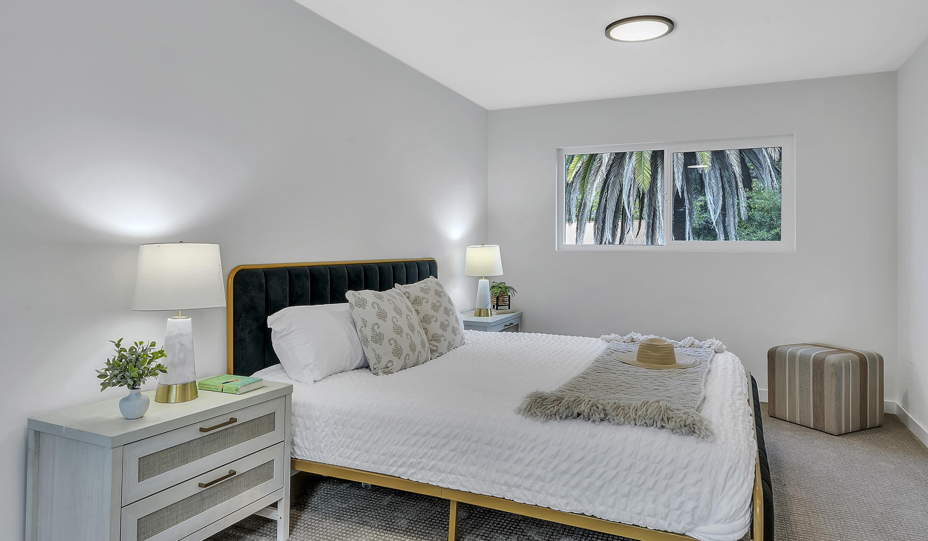 1708 Castillo Street Santa Barbara, CA 93101 - Photo 19 of 19 a bedroom with a bed and window