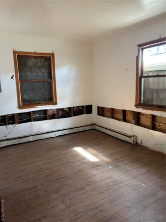 a view of an empty room with window