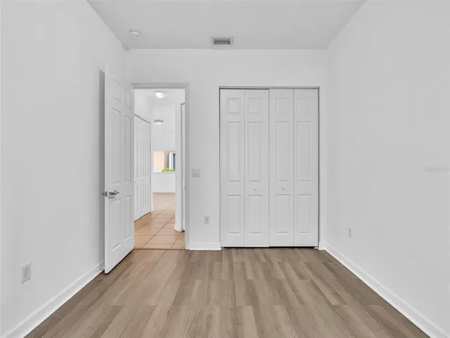 a view of wooden floor in a room