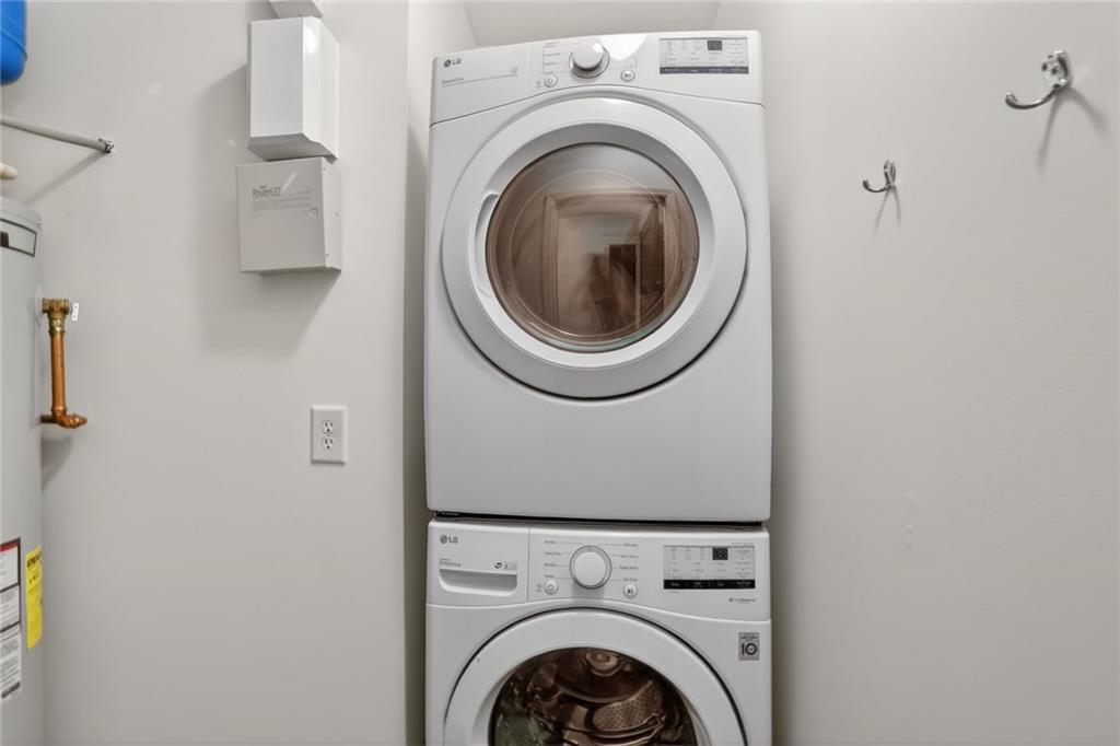 1860 Gordon Manor Northeast, Unit 110 Atlanta, GA 30307 - Photo 18 of 20 a close up view of a washer and dryer