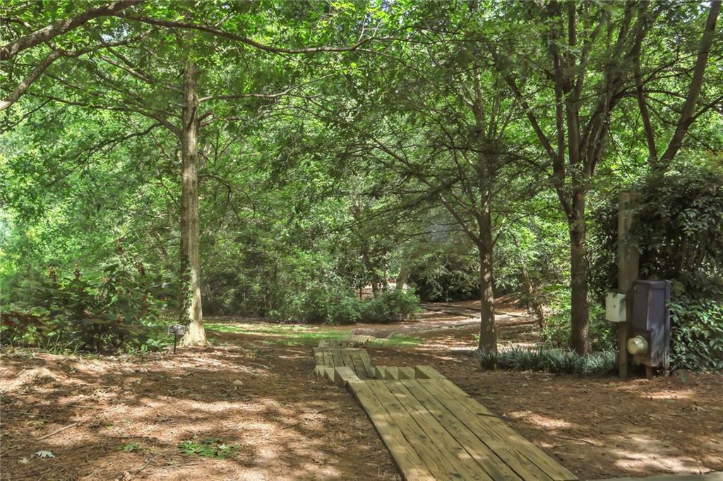 1860 Gordon Manor Northeast, Unit 110 Atlanta, GA 30307 - Photo 19 of 20 a view of backyard with tree