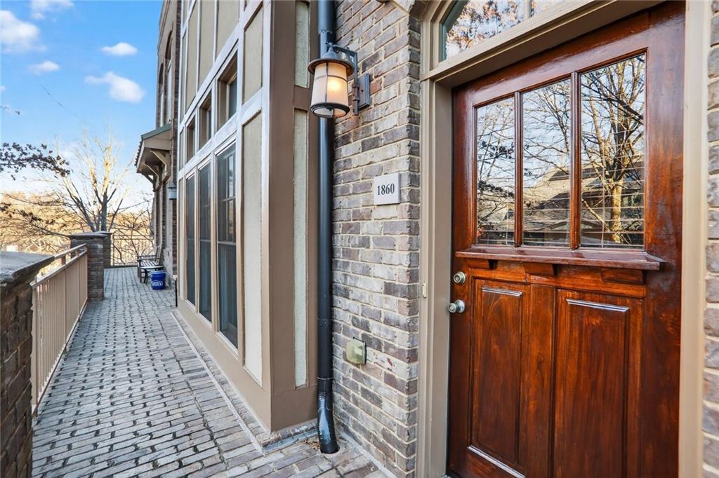 1860 Gordon Manor Northeast, Unit 110 Atlanta, GA 30307 - Photo 4 of 20 a balcony view with a outdoor space