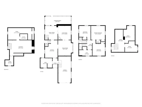 a picture of a floor plan