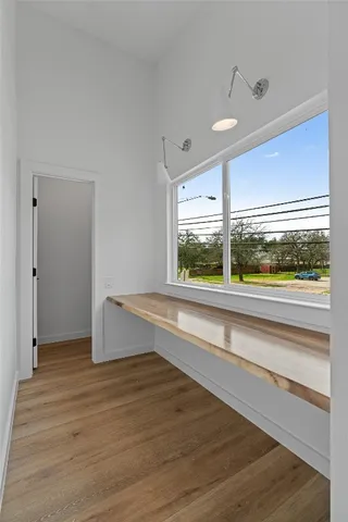 a view of room and window