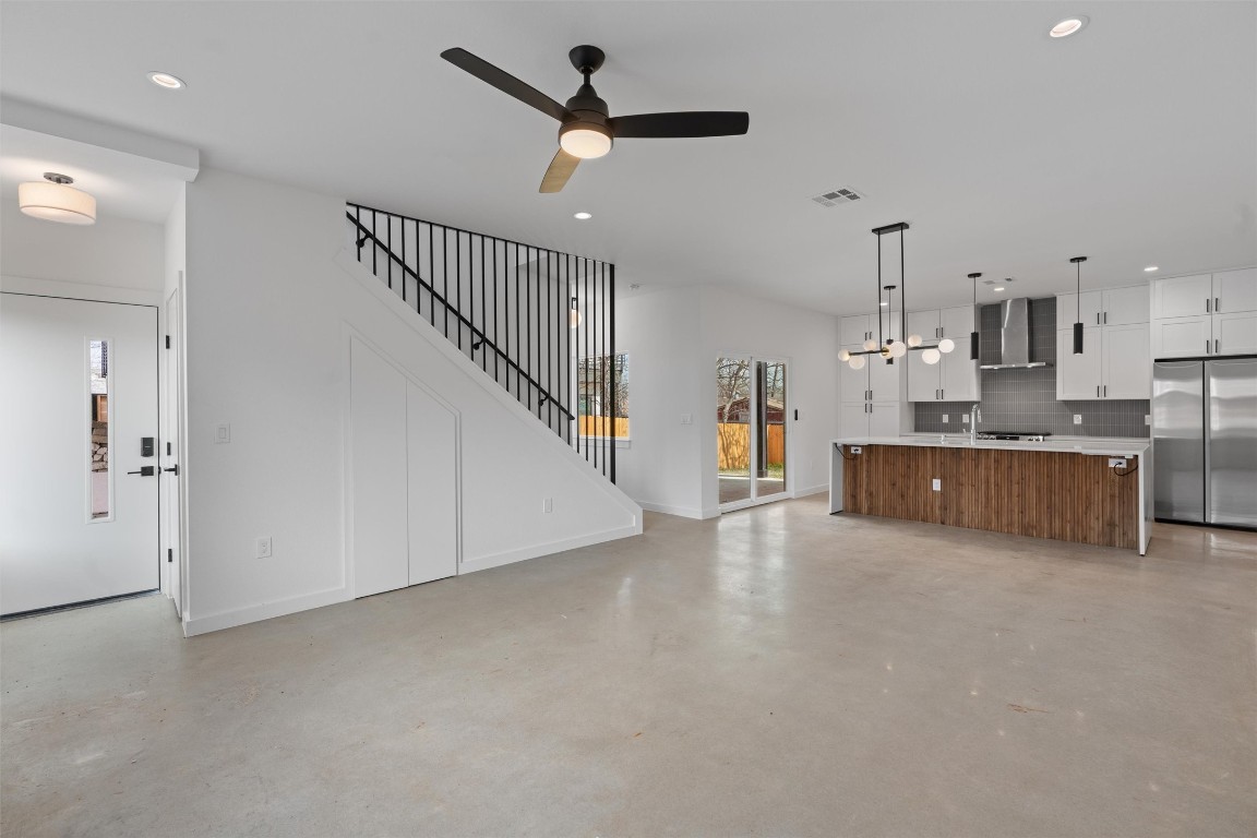 5601 Manor Road, Unit A Austin, TX 78723 - Photo 34 of 35 a view of a kitchen with a sink and a window