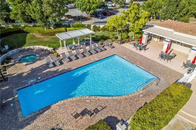 a view of a wooden floor with a yard