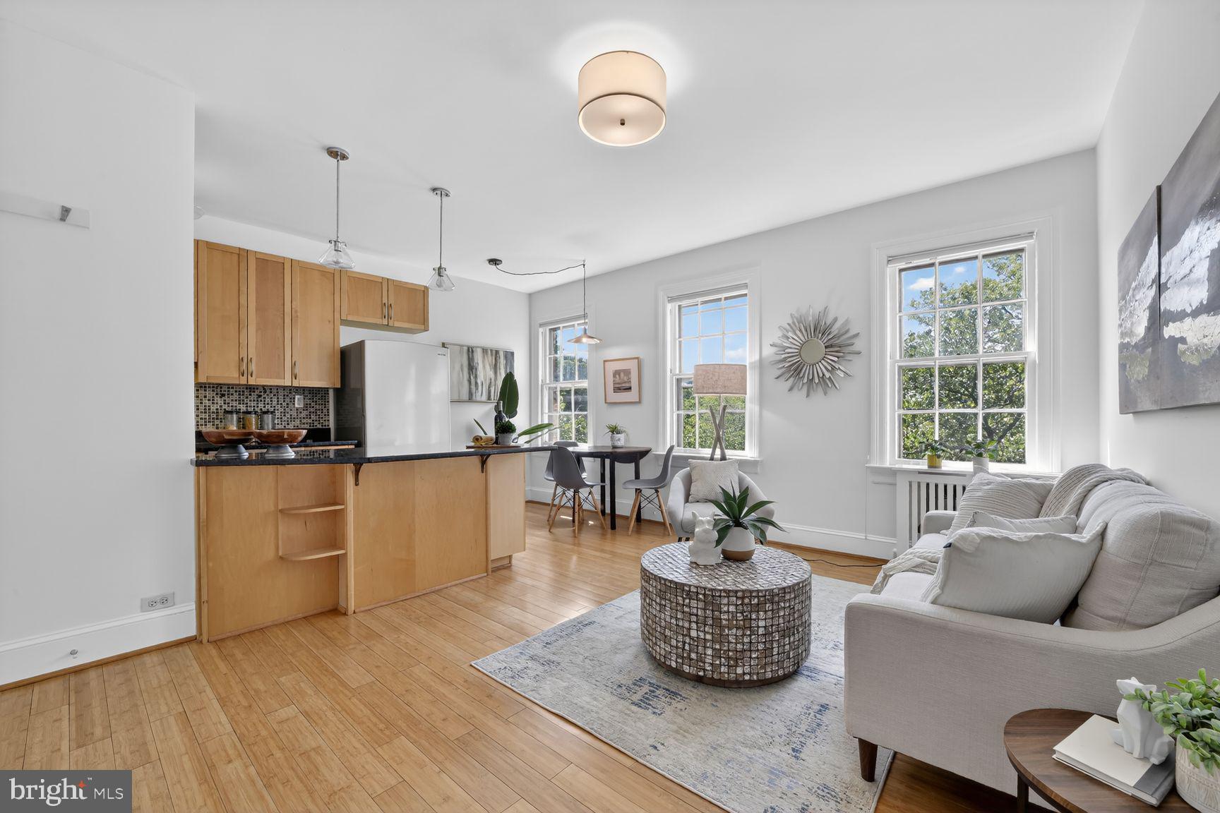 2707 Adams Mill Road Northwest, Unit 400 Washington, DC 20009 - Photo 1 of 21 Bright and airy urban retreat.