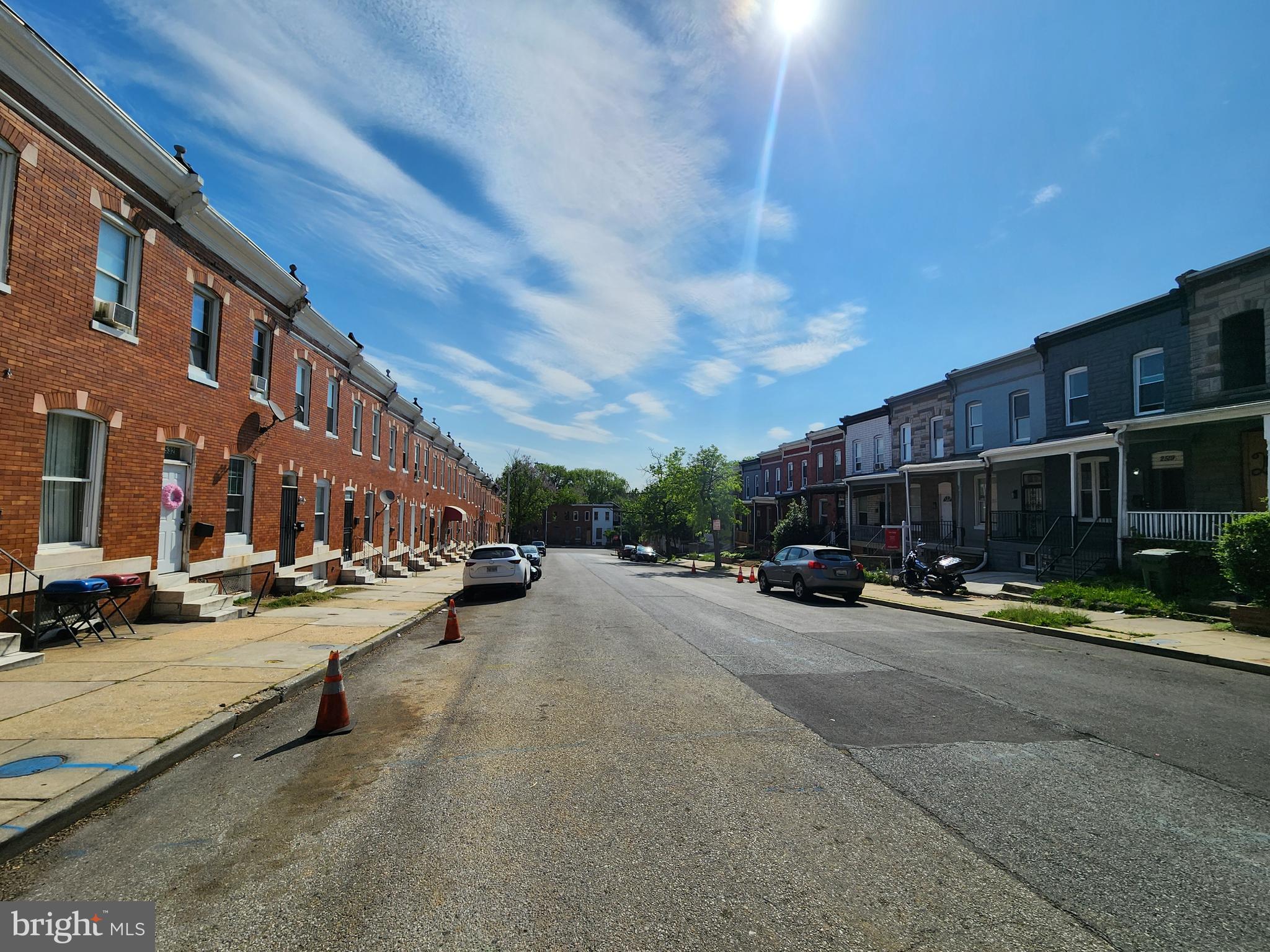 2538 West Pratt Street Baltimore, MD 21223 - Photo 3 of 4 a view of a street with cars