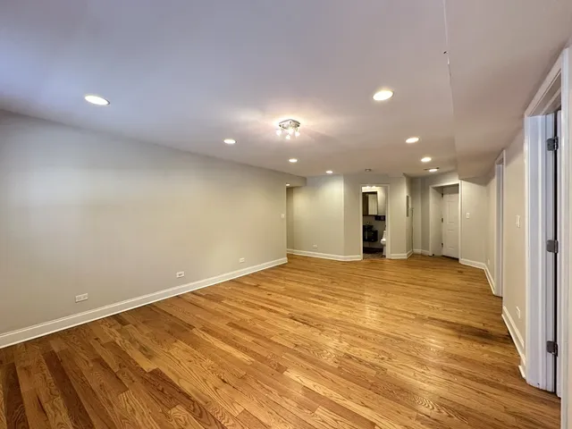 a view of empty room