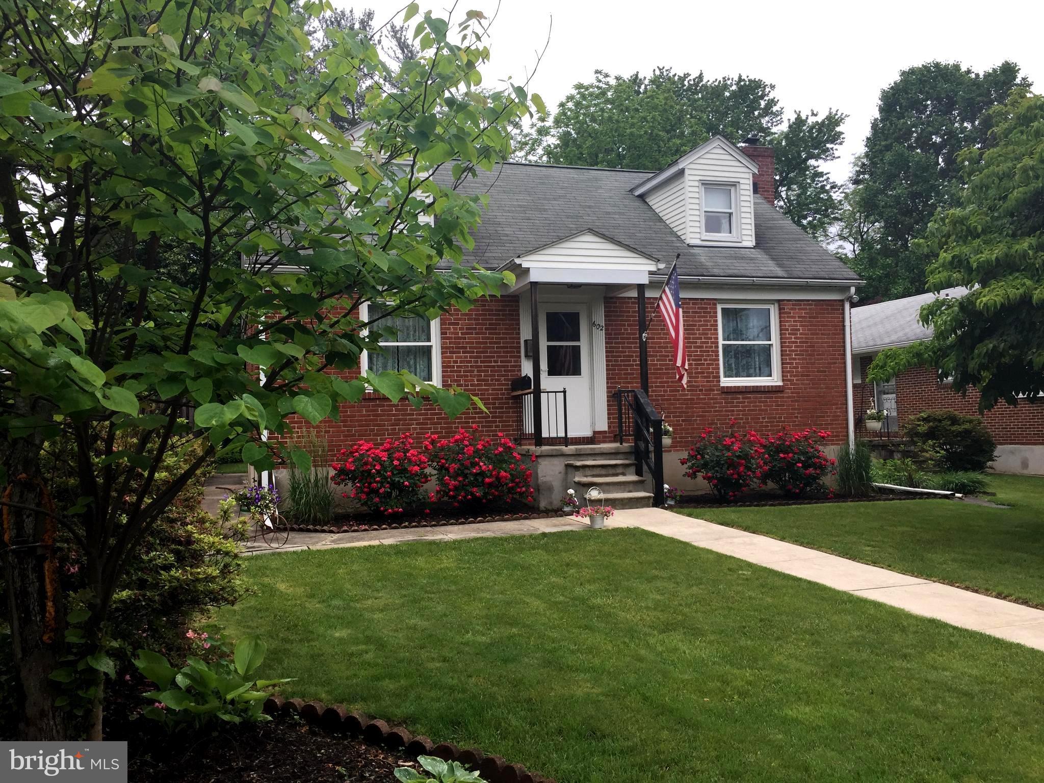 602 Woodside Road Baltimore, MD 21208 - Photo 1 of 30 Charming Cape Cod