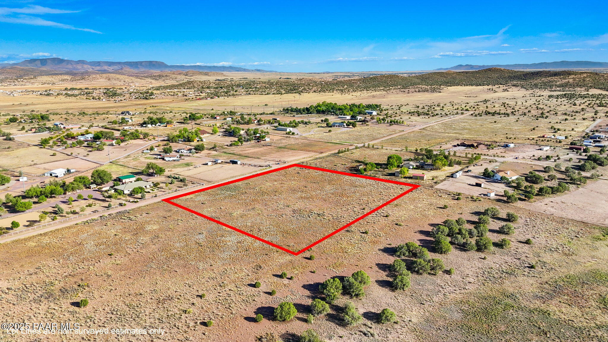 0 North Ridge View Road Paulden, AZ 86334 - Photo 5 of 17 5-Aerial_3 Lot Lines