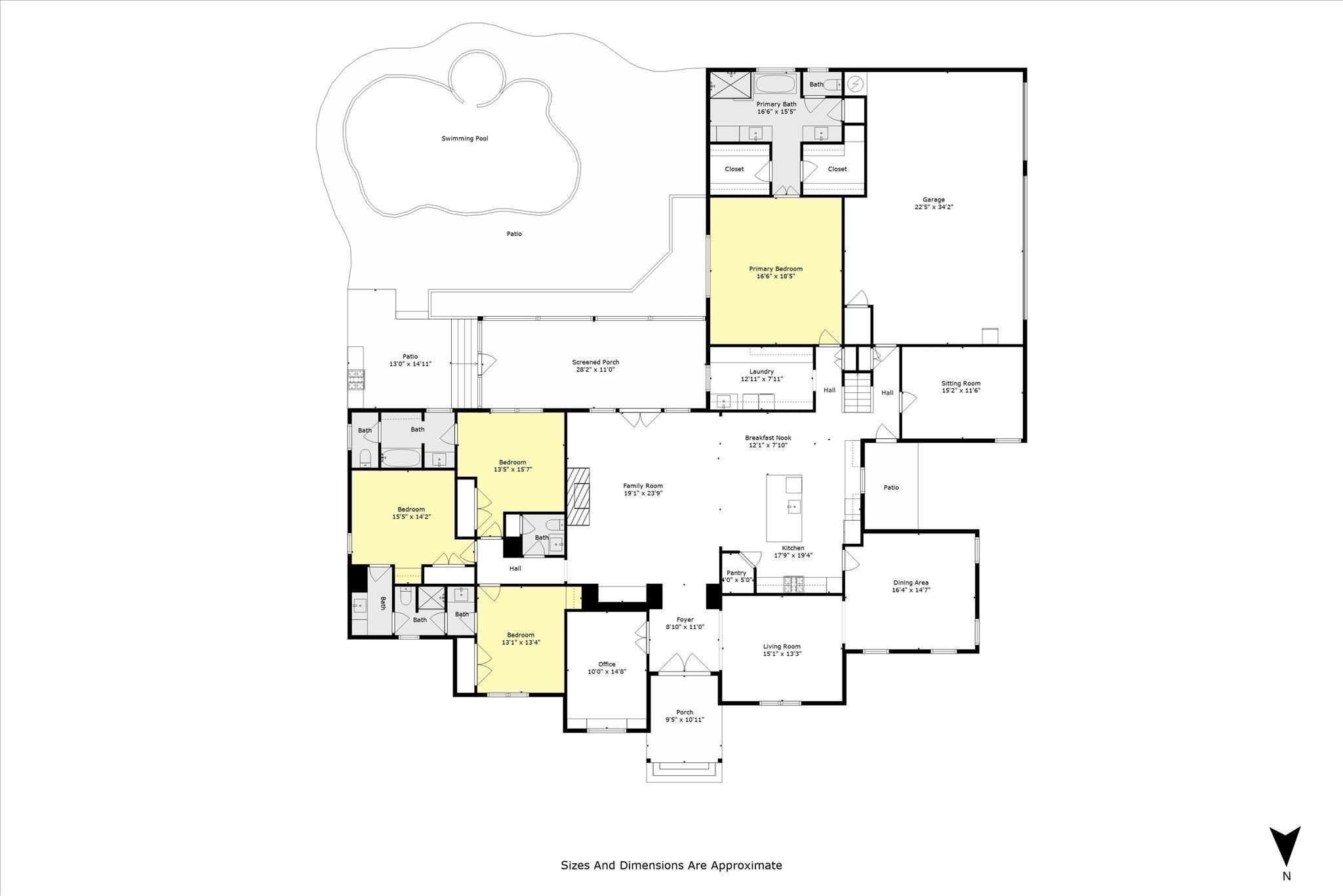 3713 Old Shell Road Mobile, AL 36608 - Photo 51 of 52 Floor plan